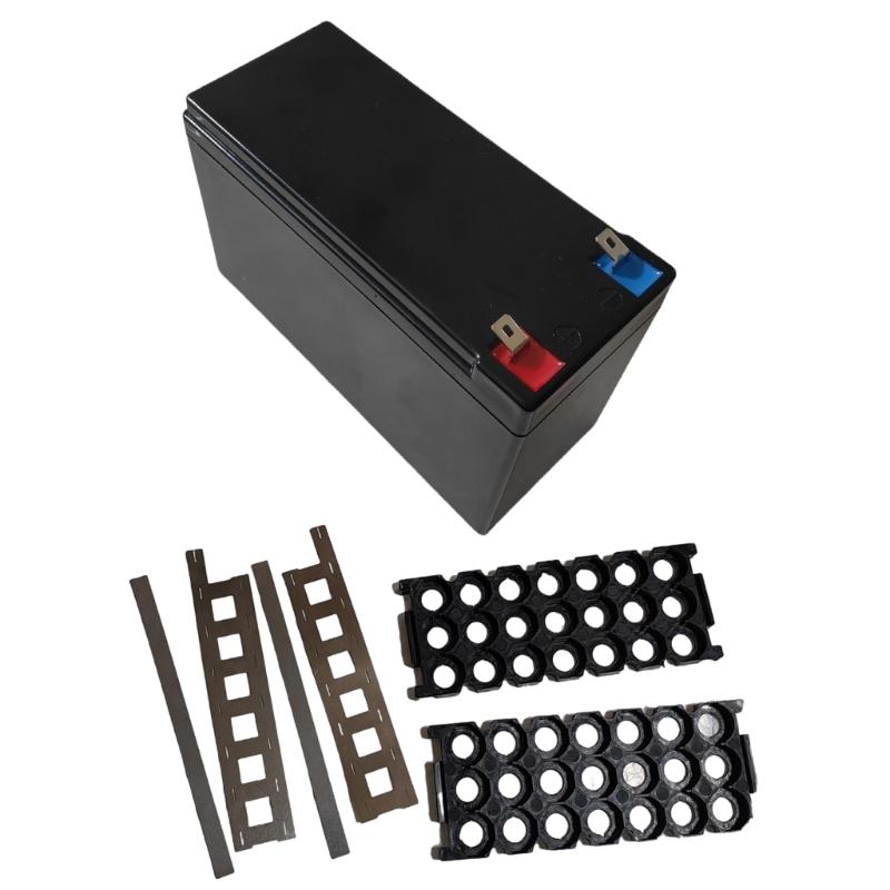 12V 7Ah Battery Case Lithium Battery Enclosure Empty Box with Integrated Injections Molding for Superior Seal