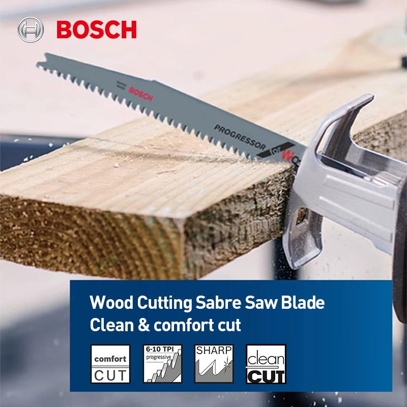 Bosch Saw Blades Reciprocating Saw Blade for Wood S2345X (5-Piece Set) 200mm