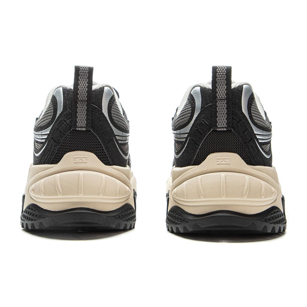 New LiNing Stargazing Shock Absorbers Slip Resistant Abrasion Resistant Low Top Casual Shoes Men's Black AGCV369-1