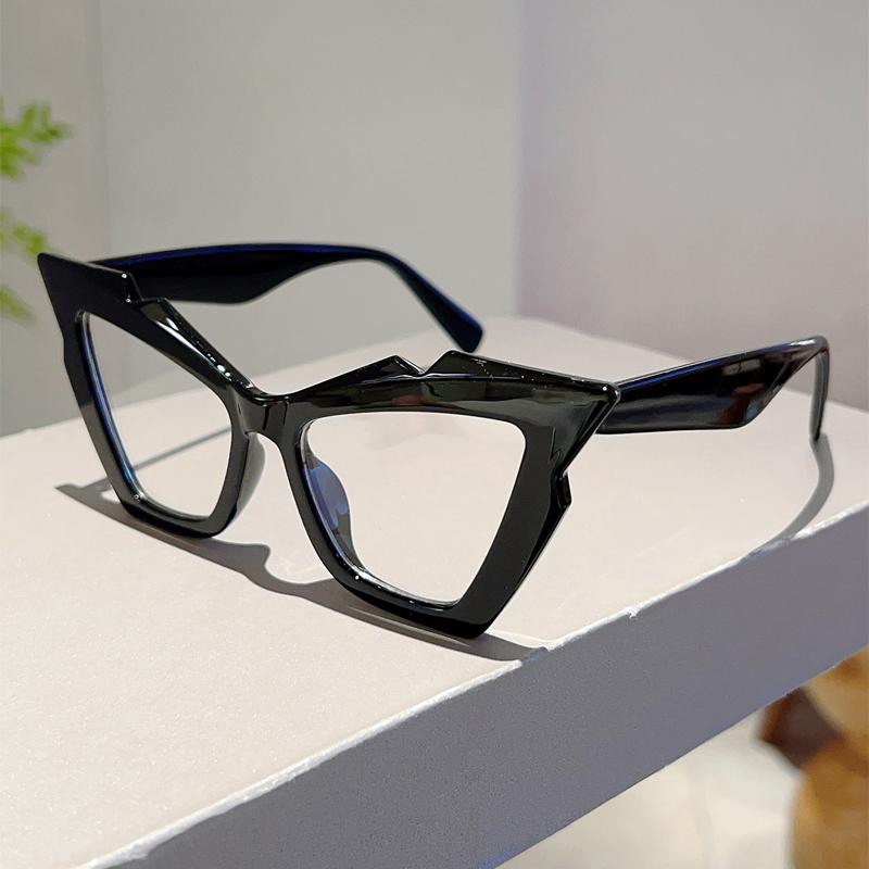 

Винтажные очки «кошачий глаз» женские модные оверсайз разноцветные оправы трендовый дизайн люксового бренда декор очки