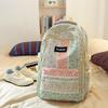 Large Capacity Student Schoolbag Girls Floral Print Backpack
