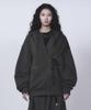 Treemingbird Zipper Finishing Sweat Hoodie Zip-Up [ Charcoal ]