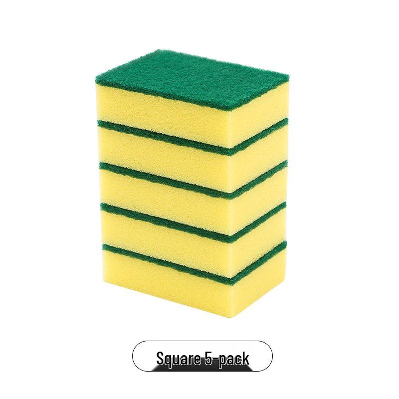 Double-Sided Magic Sponge Scouring Pads for Kitchen Cleaning