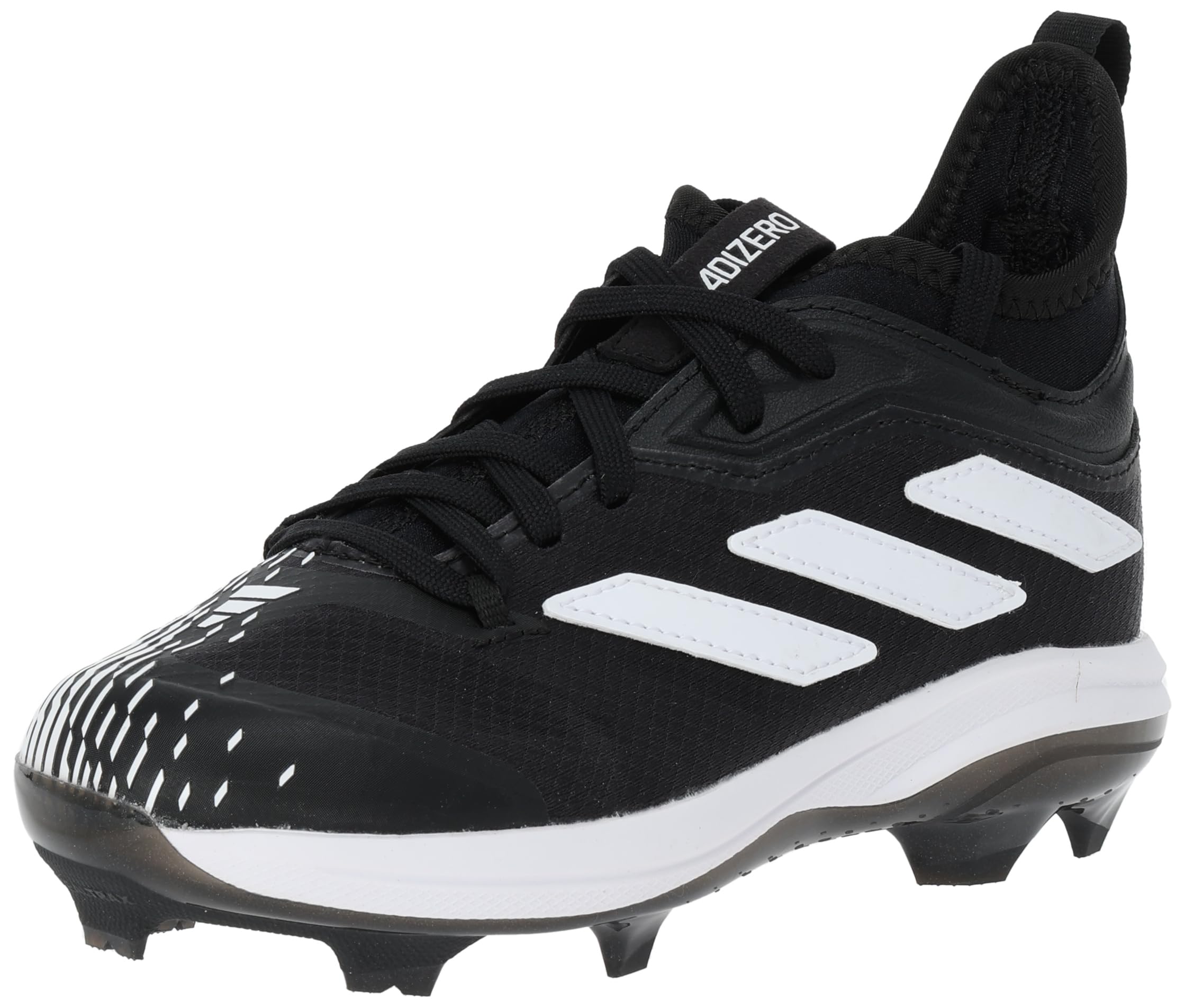 

Adidas Junior Adizero Afterburner NWV TPU Baseball Cleats, Unisex, Boys and Girls, Sizes 20-24.5cm, Black, Size 21.0cm, LYS42