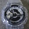 Casio G-Shock GA-114RX-7A Analog Digital Men's Watch Transparent White Shock Resistant Sport