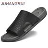 Summer Anti Slip Comfortable Wear-resistant Flat Shoes for Men Beach Camping Shoes Versatile for Home Commuting Men's Slippers