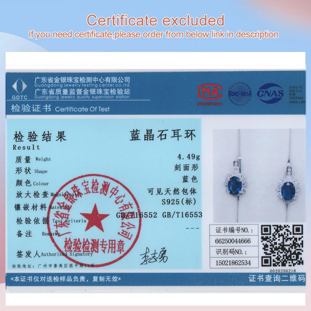 Set inel cercei colier Kianit natural albastru profund frumos de lux Elegant prețios cadouri de nuntă și banchet pentru femei argint 925