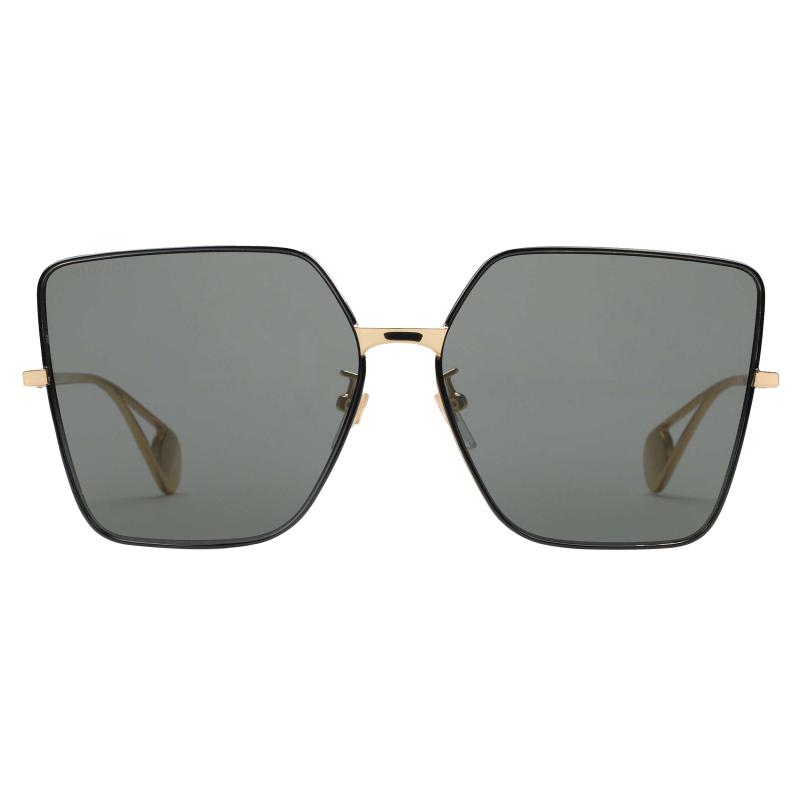 

GUCCI Sunglasses Unisex Black Gray Color черный серый