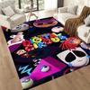 Digital Circus Floor Mat Suitable for Study Room Outdoor Dining Room Hallway Anti-slip Rug Office Home Decor
