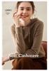 Women's Pure Cashmere Solid Color Hoodie, Warm and Thick, Loose Fit for Autumn and Winter