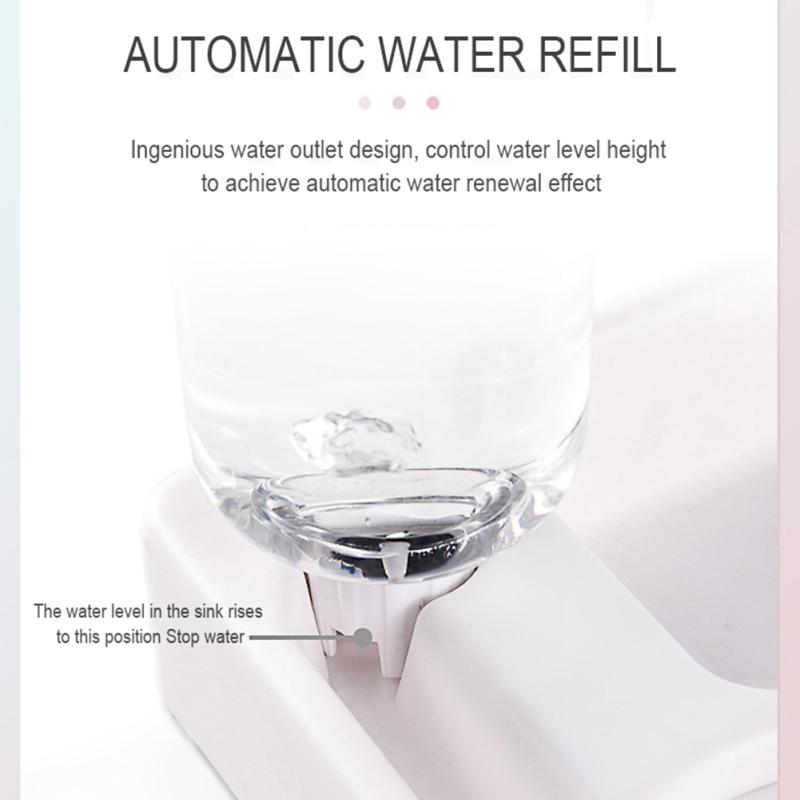 Automatic Cat Drinking Fountain Multifunction Moisture-proof Mouth Baffle Plate Pet Dog Bowl