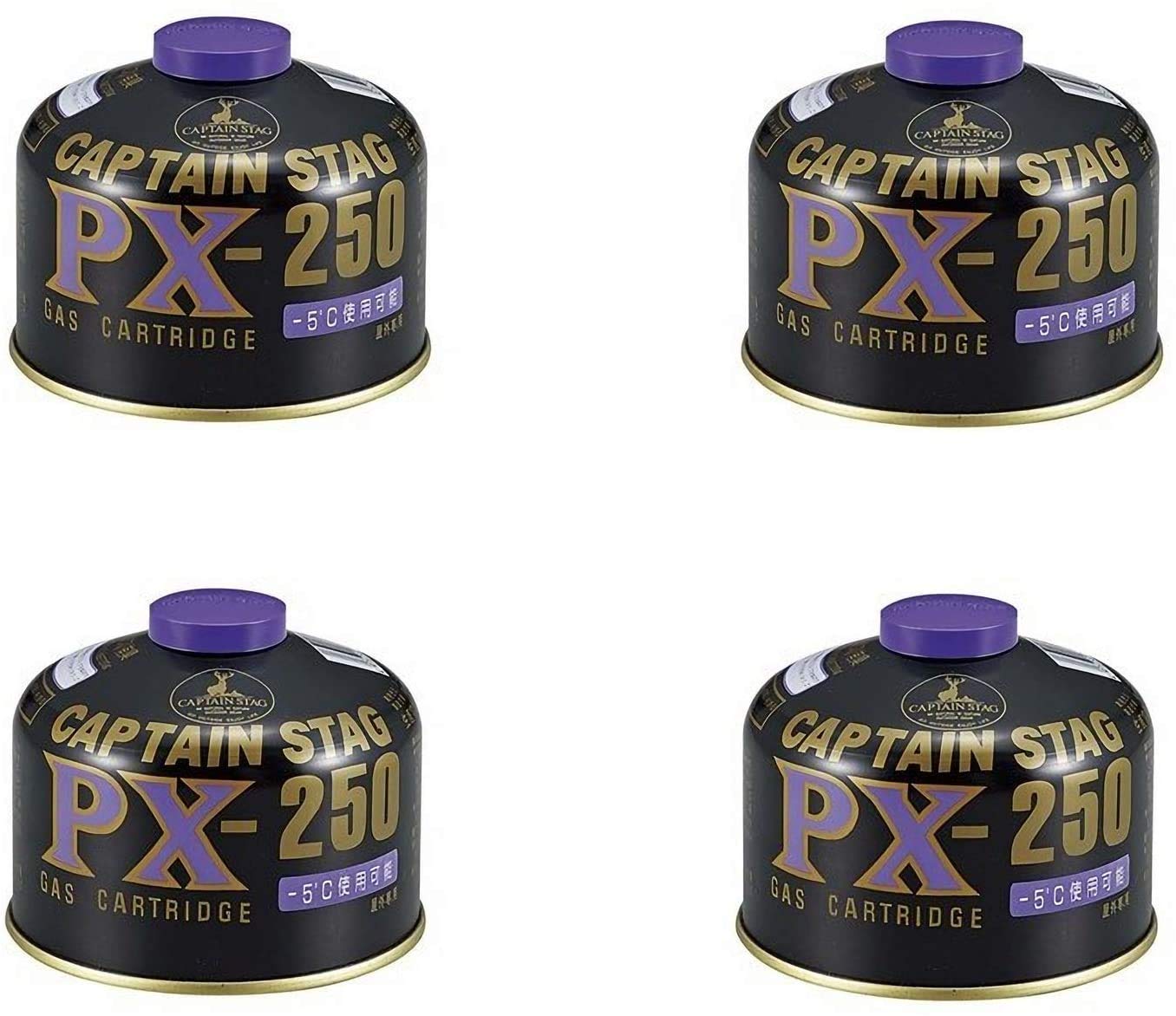 

Газовий картридж CAPTAIN STAG Fuel PX-250, набір з 4 шт. UZ-12111