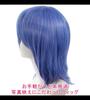 CaseEden Cosplay Wig, Short, 35cm, Heat-Resistant, Light Purple, Includes 2 Wig Nets