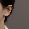 Stylish Zircon Water Drop Pearl Earrings: Elegant & Versatile Women's Design