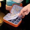 Button Storage Zipper Jewelers Organizer Container Box Portable Jewelry Box Jewelry Organizer Display Travel Jewelry Case Boxes