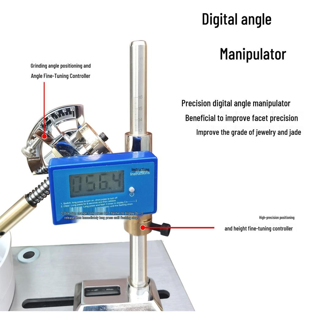 Xiangfeng Faceting Machine: Gem Grinding, Polishing, and Angle Grinding Tool