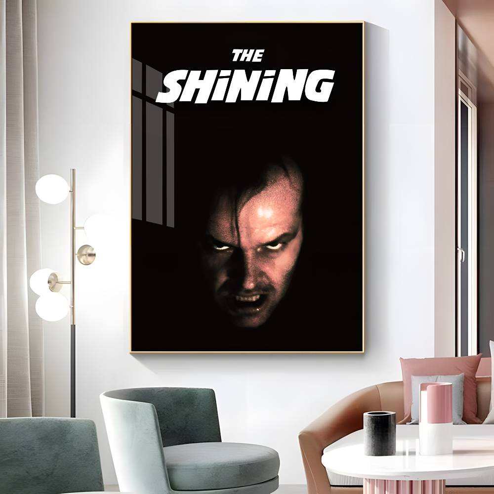 1pc The Shining Horror Movie Poster Sticker Print Waterproof Wall Art For Living Room Bedroom Home Decor