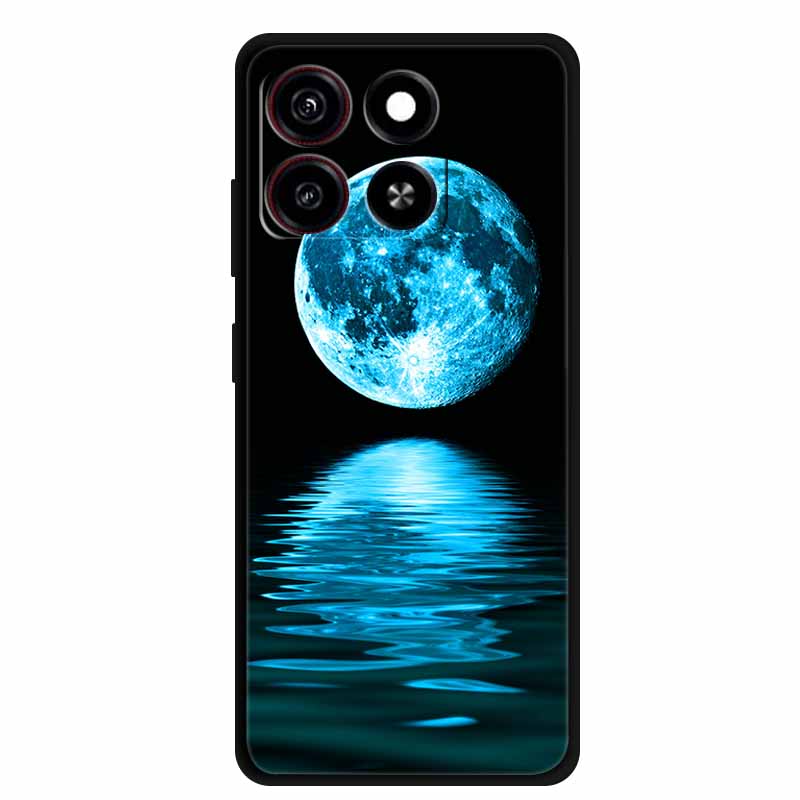 Phone Case For ZTE Blade A55 Back Cover Case A 55 Shockproof Black Silicone Soft Coque For ZTE Blade A35 Case A 35 6.75" Funda