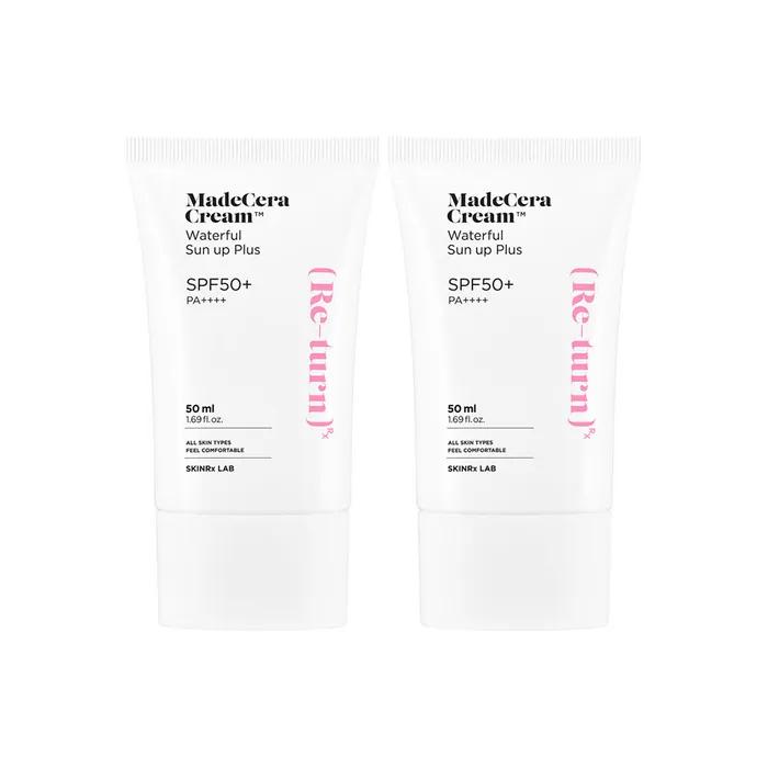 [Sunscreen That Makes Makeup Look Good] Waterful Sun Up Plus 50ml 2 Pieces
