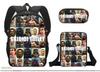 Skibidi toiletman schooltas titan monitorman rugzak schoudertas etui driekoppige set