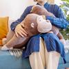 Livheart Körperkissen Premium Nemunemu Tiere Gorilla Bongo Größe M Länge Flauschiges und Quetschbares Plüschtier Körperkissen Geschenk (Gesamt 50cm) 48908-92