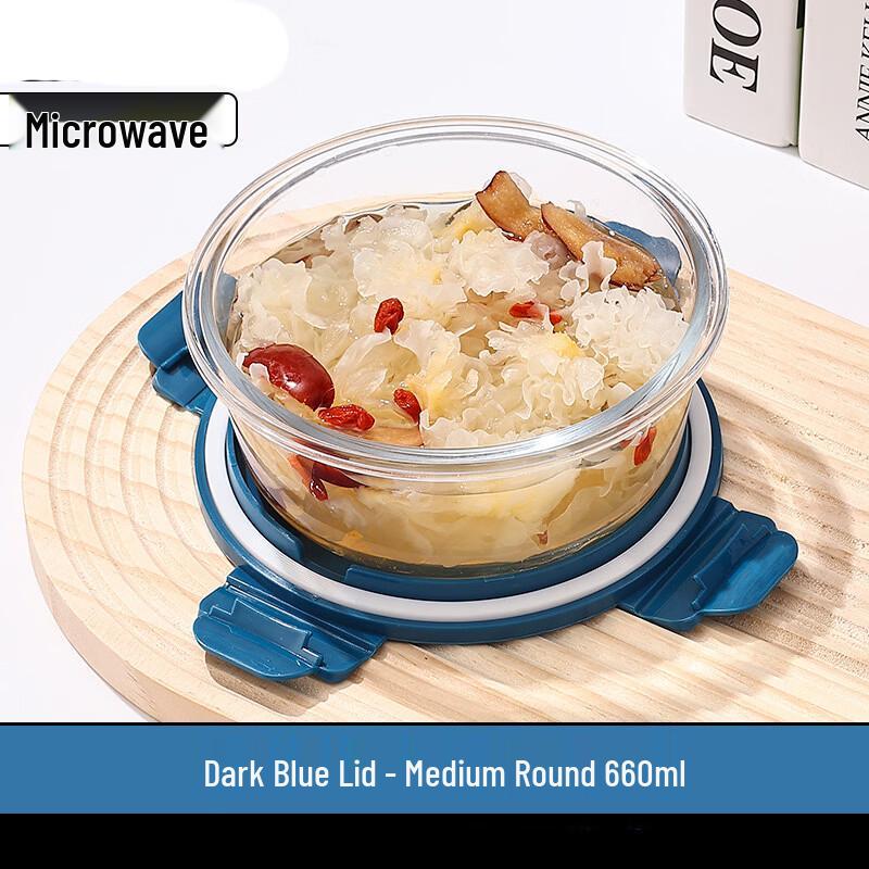 YOLCO Microwave-Safe Glass Meal Prep Containers