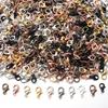 High Quality Metal Gold Silver Plated Lobster Clasps for Jewelry Making DIY Bracelets Necklaces Hooks Chain Closure Accessories