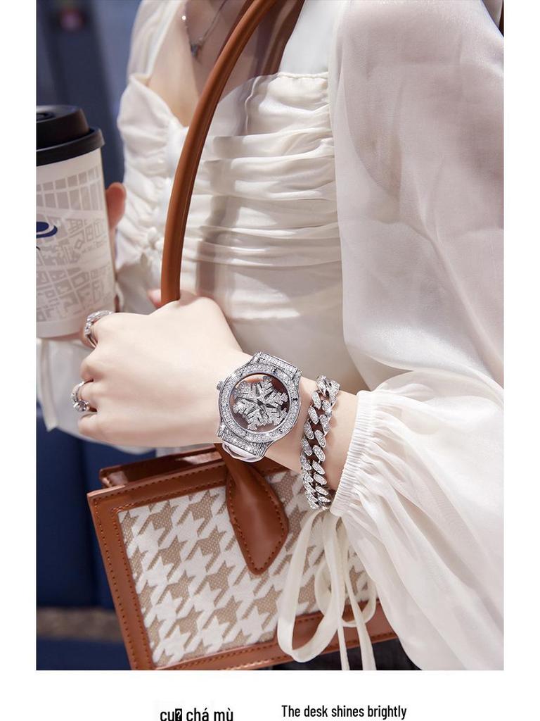Women's Snowflake Time-Turner Waterproof Wristwatch - New Arrival