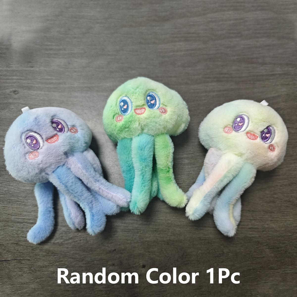 

Градиентная мультяшная плюшевая игрушка-питомец осьминог, прочная тканевая плюшевая игрушка осьминог белый