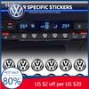 Autocolant Nou pentru Cheie de Mașină cu Telecomandă Emblema din Aluminiu Decal Decorativ Pentru Volkswagen GTI VW Polo Golf Passat Tiguan Arteon Touareg Taigo
