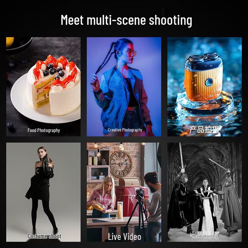 GVM 850D RGB LED Video Panel Light