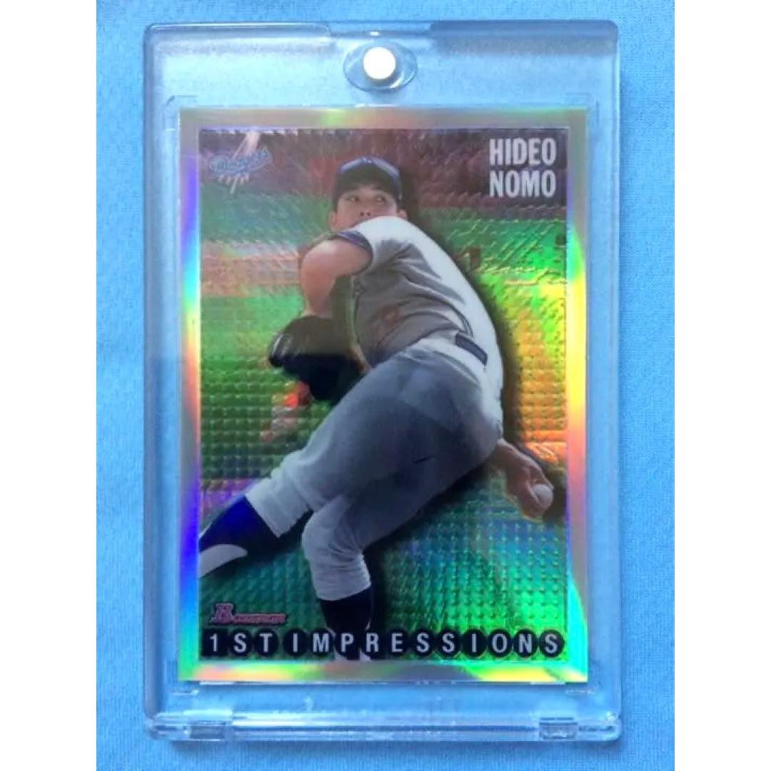 1998 Bowman Chrome Hideo Nomo RC Reprint Refractor