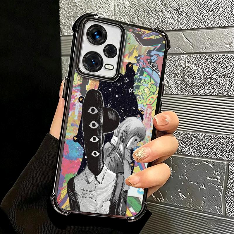 Oyasumi Punpun Anime Soft Phone Case For Xiaomi Redmi Note 14 15 Pro Plus 13 12 11S 11T 5G 10 9S 9 Plating Anti-Fall Fundas