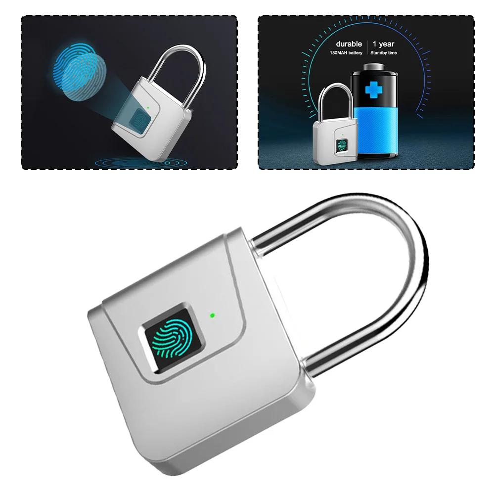 Exclusive Key Fingerprint Lock Lock With Fingerprint Long Battery Life One-touch Unlock Semiconductor Fingerprint Chip