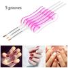 5 grilles Nail Art peinture porte-pinceau porte-brosse à ongles peinture stylo reste support support UV Gel brosse présentoir outils de manucure
