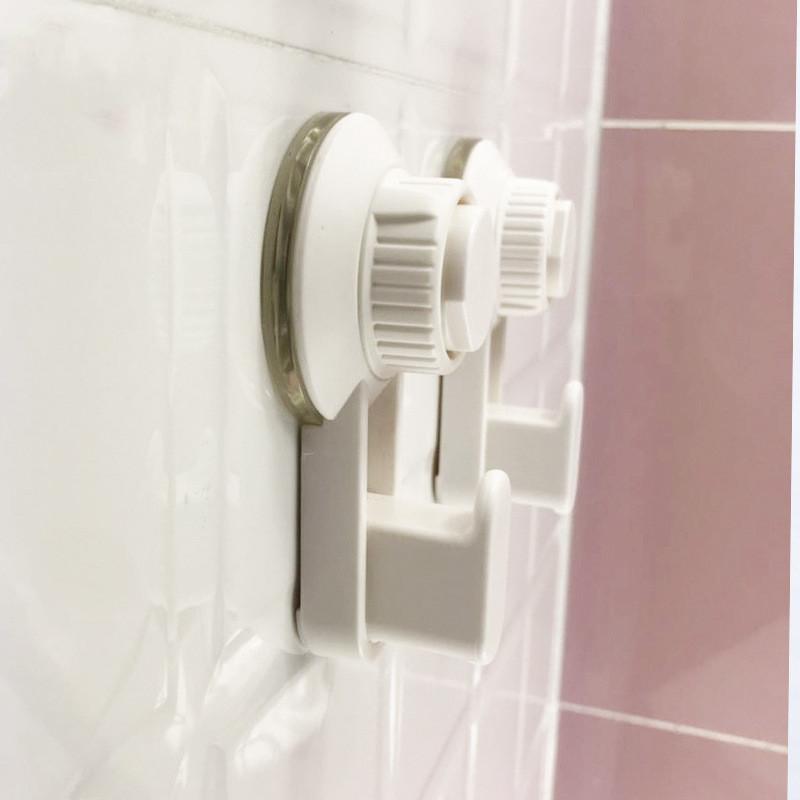 2pcs Vacuum Holder Bathroom Wall Heavy Load Strong Waterproof Reusable Towel Kitchen Powerful Suction Cup Hooks Hanging Tool