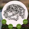 2025+ 6PCS 14 Inch Metal Chainsaw Chain 3/8In LP Saw Chain 52 Electric Saw Accessory Replacement Chainsaw Saw Chain