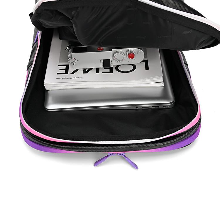 Men's Bag Li-Ning Polyester Backpacks Regular Unisex Black