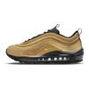 Nike Air Max 97 Wheat Gold Women Sneakers Black Metallic-Gold DX0137-700