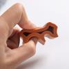 1Set Bloques de Silicona de Conejo Bebé Juguetes Educativos Montessori para Niños Creativo Rompecabezas de Animales Juguetes Apilables Juegos de Construcción