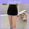Casual Waist Shorts For Women With High Waist And Zipper Closure Summer Comfort Wear