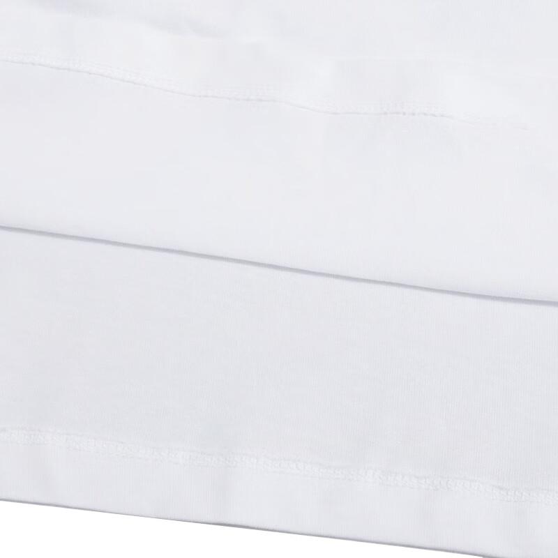 Nike Solid Color Logo Short Sleeve T-Shirt Men Tops White FB9799-100