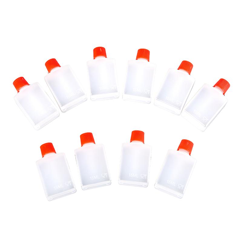 10Pcs 15/30Ml Soy Sauce Bottle Trumpet Seasoning Soy Sauce Vinegar Bottle Tool