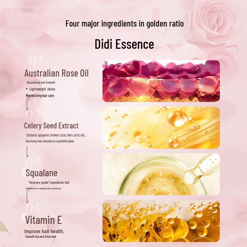 Bawang Haar-Nähröl mit Rosenduft