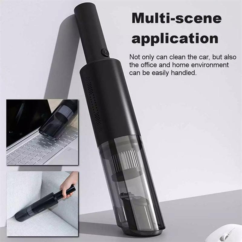 Wireless Car Vacuum Cleaner Portable Handheld Cordless Strong Suction Ultra Light Mini Cleaner Car