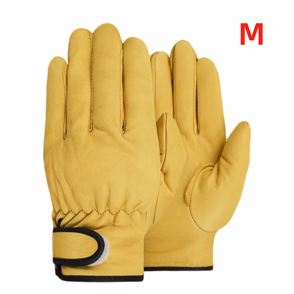 Stretchable Wrist Work Gloves Wear-Resistant Welding Gloves Driver Gloves  Labour Safety Supplies