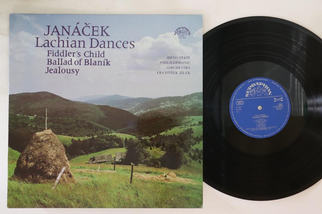 LP Record FRANTISEK JILEK - Janacek: Lachian Dances / Fiddler's 11102840 SUPRAPHON 1982 Czechoslov Classical Used