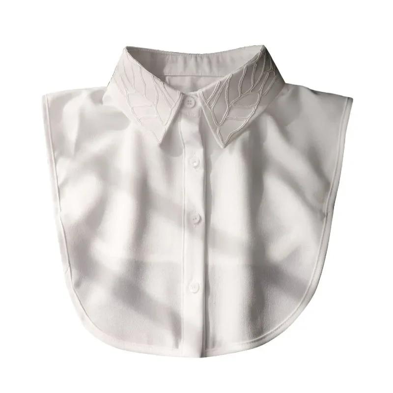 White False Collar for Women Shirt Detachable Collars Sweater Fake Collar Women Lace Neck Collars Nep Kraagie Clothing Accessory