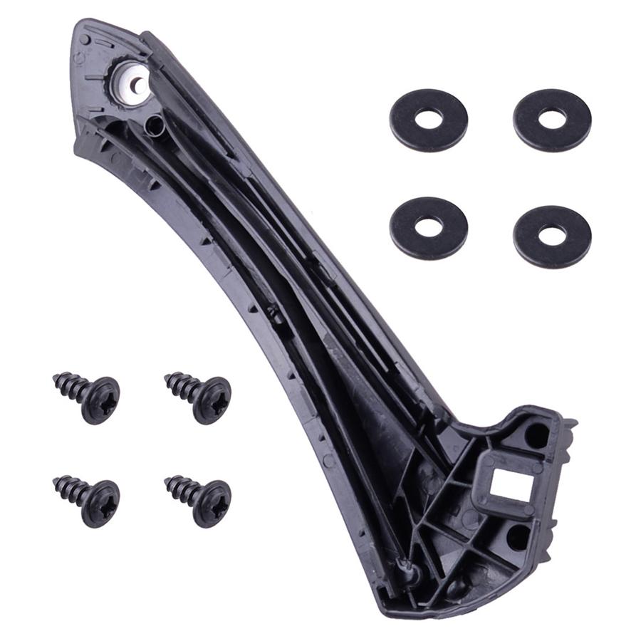 For BMW E90 3-Series Sedan Left Inner Door Panel Handle Pull Trim Cover / Black 5141 7230 849