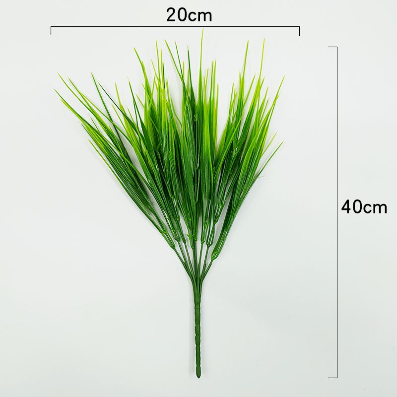 Künstliche Efeutute Grünpflanzen: Einzelstiel-Blumenarrangement für Wohnzimmer-Wanddeko